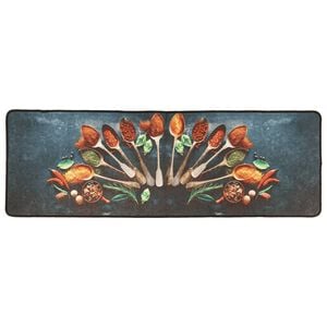 vidaXL Tappeto da Cucina Multicolore 60x180 cm Lavabile