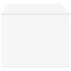 vidaXL Tavolino da salotto Bianco 80 x 50 x 40 cm Legno multistrato