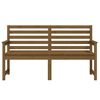 vidaXL Panca da Giardino Ambra 159,5x48x91,5 cm Legno Massello di Pino