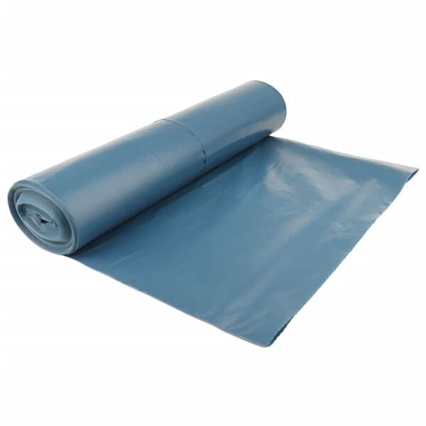 vidaXL Sacchetti per Cestini 100 pz Blu 120 L