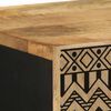 vidaXL Credenza 40x33,5x110 cm in Legno Massello di Mango Grezzo