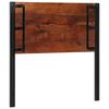 vidaXL Testiera 100 cm in Legno Massello di Recupero e Ferro