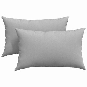 vidaXL Cuscini da Divano 2 pcs Grigio Nuvola 50 x 30 cm Tessuto