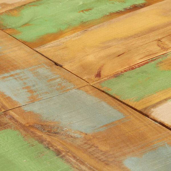 vidaXL Tavolo da Pranzo Rotondo 175x75cm in Legno Massello di Recupero