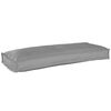vidaXL Set di Cuscini per Pallet 2 pcs Grigio 100 x 40 x 8 cm