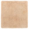 vidaXL Tappeto Shaggy a Pelo Lungo NAVARRA Beige 120x120 cm poliestere