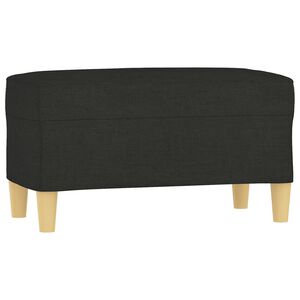 vidaXL Panca Nero 70x35x41 cm in Tessuto