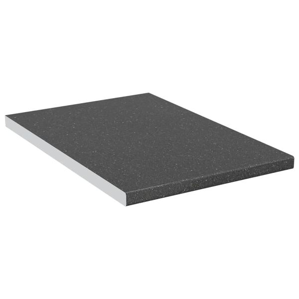 vidaXL Piano da Cucina Nero Trama Granitica 40x60x2,8 cm Truciolato