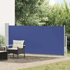 vidaXL Tenda da Sole Laterale Retrattile 140 x 300 cm Blu