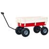 vidaXL Carrello a Mano 150 kg Rosso