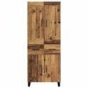 vidaXL Credenza Legno vecchio 69,5 x 34 x 180 cm Legno multistrato