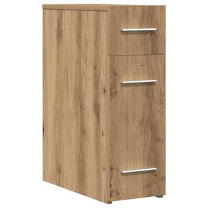 vidaXL Mobile da Farmacia rovere artigianale 20 x 45,5 x 60 cm