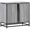 vidaXL Mobile Lavabo Bagno Grigio Sonoma 65x33x60 cm Legno Multistrato