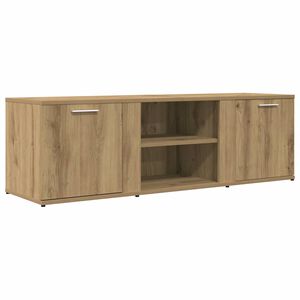 vidaXL Mobile Porta TV Rovere Artigianale Legno Multistrato