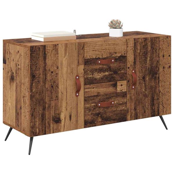 vidaXL Credenza Legno vecchio 100 x 36 x 60 cm Legno multistrato