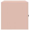 vidaXL Armadio Rosa 80 x 40 x 40 cm Acciaio