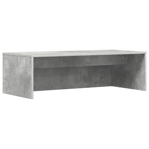 vidaXL Scrivania a parete Grigio cemento Legno ingegnerizzato