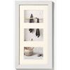 Walther Design Cornice per Foto Home 3x10x15 cm Bianco Polare