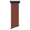 vidaXL Tendalino Laterale per Balcone 65x250 cm Marrone