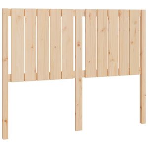 vidaXL Testiera per Letto 125,5x4x100 cm in Legno Massello di Pino