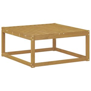 vidaXL Poggiapiedi da Esterno Legno di Acacia Massello Bianco