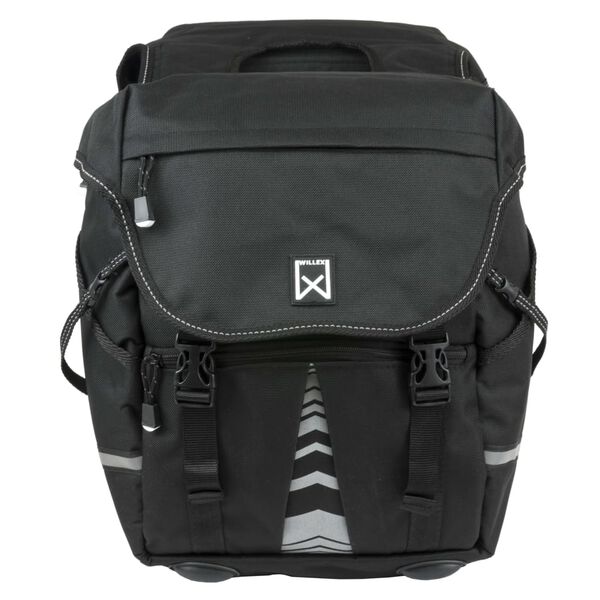 Willex Borsa da Bicicletta 1200 28 L Nera 13311