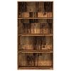 vidaXL Libreria Legno Antico 80x30x152 cm in Legno Multistrato