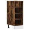 vidaXL Armadio Inferiore &ldquo;Riga&rdquo; Rovere Fumo 30x44,5x81,5 cm