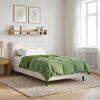 vidaXL Duvet Estivo Trapuntato Verde 135 x 200 cm Microfibra