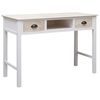vidaXL Tavolo Consolle 110x45x76 cm in Legno