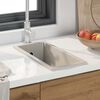 vidaXL Lavello da cucina Beige 21 x 44 x 14 cm Granito