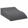 vidaXL Cuscino per Gambe Grigio 68 x 40 x 18 cm Schiuma PU