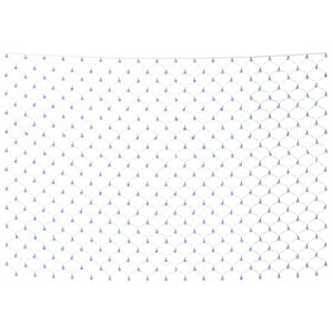vidaXL Luci di Natale a Rete Blu 3x3m 306 LED Interni Esterni