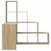 vidaXL Scrivania ad angolo Rovere Sonoma 101,5 x 149,5 x 149,5 cm