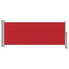 vidaXL Tenda Laterale Retrattile per Patio 100x300 cm Rossa