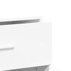 vidaXL Credenza Bianco 60x31x70 cm in Legno Multistrato