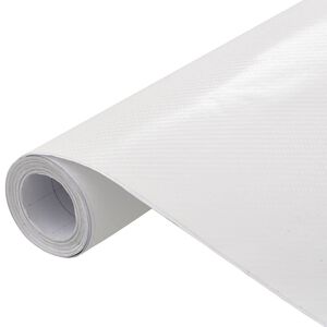 vidaXL Pellicole per Auto 2 pz 4D Bianco 100x150 cm+50x150 cm