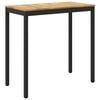 vidaXL Tavolo Bar da Giardino Bianco e Nero 108,5 x 55 x 105 cm