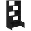 vidaXL Libreria Nera 100x36x189 cm in Legno Multistrato