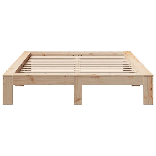 vidaXL Letto senza Materasso 150x200 cm in Legno Massello di Pino