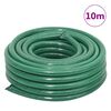 vidaXL Set Tubo da Giardino con Raccordi Verde 0,75" 10 m in PVC
