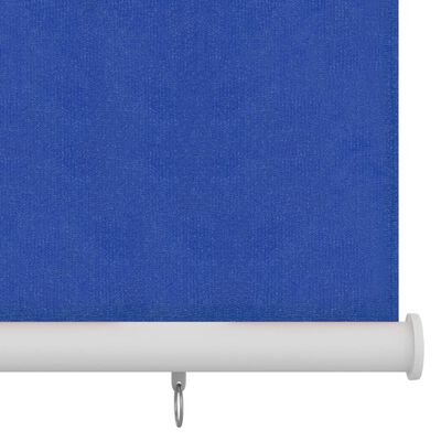 vidaXL Tenda a Rullo per Esterni 100x140 cm Blu HDPE