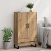 vidaXL Credenza con cassetto Rovere artigianale 69,5 x 30 x 115 cm