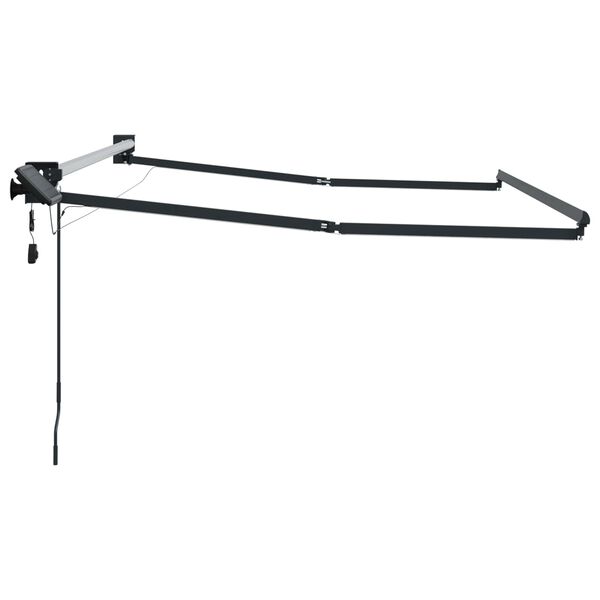 vidaXL Struttura della tenda elettrica retrattile Bianco 3,5 x 2,5 m