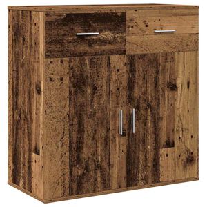 vidaXL Credenza Legno vecchio 78 x 38 x 80 cm Legno multistrato