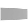 vidaXL Rivestimento da Cucina Grigio chiaro 110 x 40 x 0,6 cm