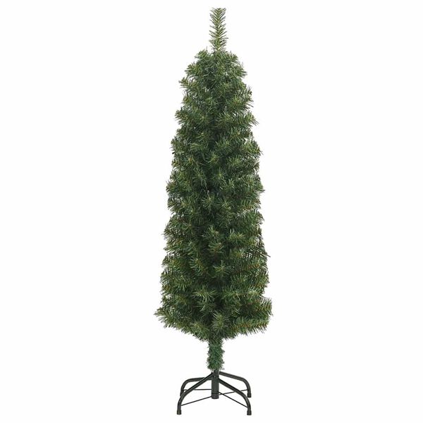 vidaXL Albero di Natale artificiale con 150 LED Verde 150 cm