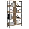 vidaXL Libreria Rovere artigianale 82 x 32 x 144,5 cm
