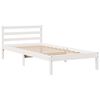 vidaXL Letto con Libreria senza Materasso 75x190 cm in Legno Pino