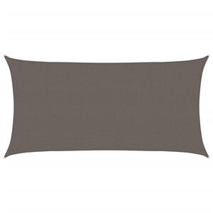 vidaXL Vela Parasole 160 g/m&sup2; Antracite 2,5x4,5 m in HDPE